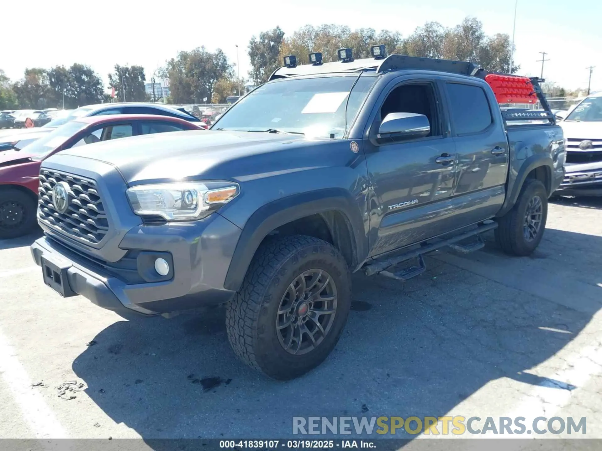2 Photograph of a damaged car 3TMCZ5AN0MM418099 TOYOTA TACOMA 2021