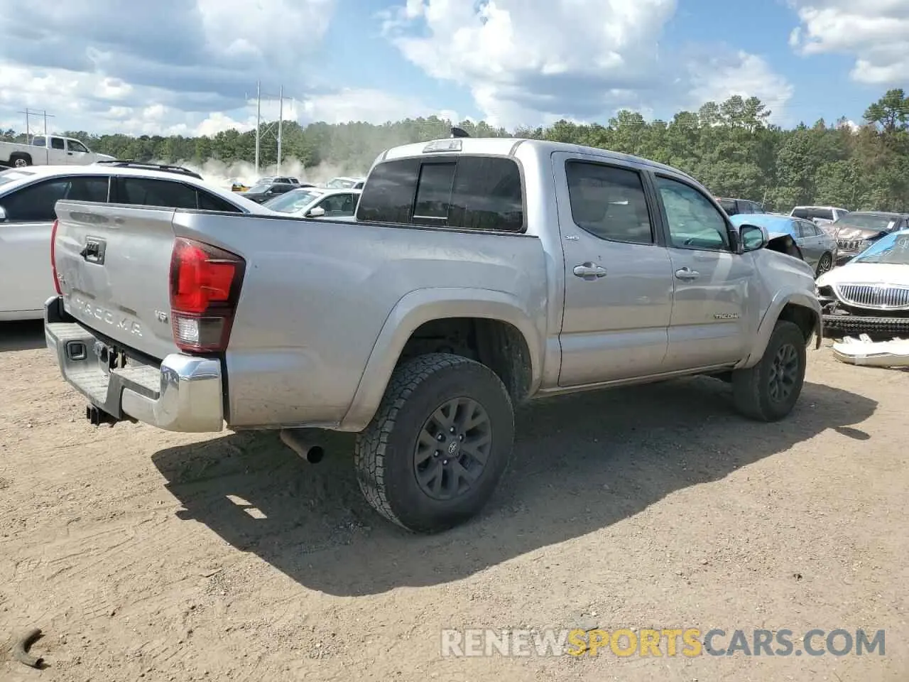 3 Photograph of a damaged car 3TMCZ5AN0MM421763 TOYOTA TACOMA 2021