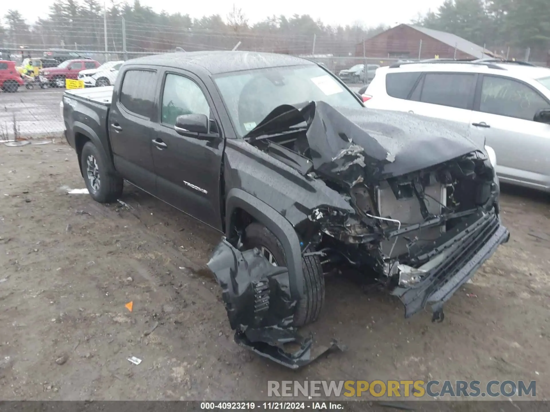1 Photograph of a damaged car 3TMCZ5AN0MM431421 TOYOTA TACOMA 2021