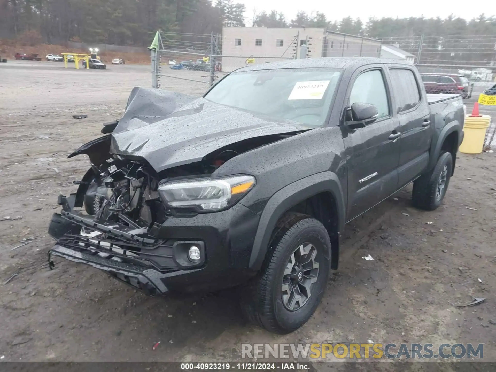 2 Photograph of a damaged car 3TMCZ5AN0MM431421 TOYOTA TACOMA 2021