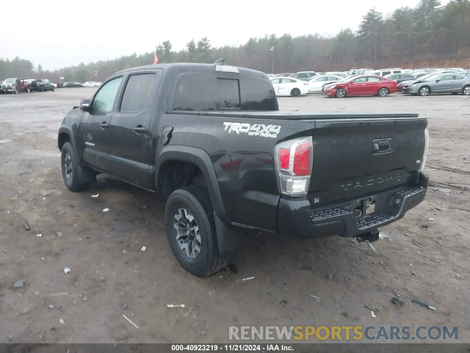3 Photograph of a damaged car 3TMCZ5AN0MM431421 TOYOTA TACOMA 2021