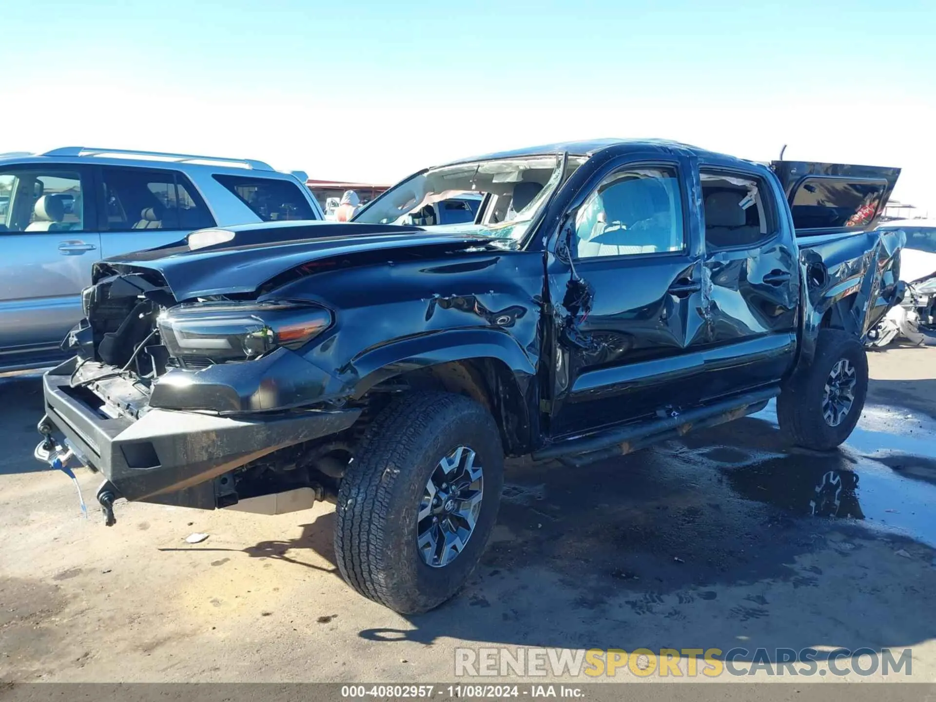2 Photograph of a damaged car 3TMCZ5AN0MM440541 TOYOTA TACOMA 2021