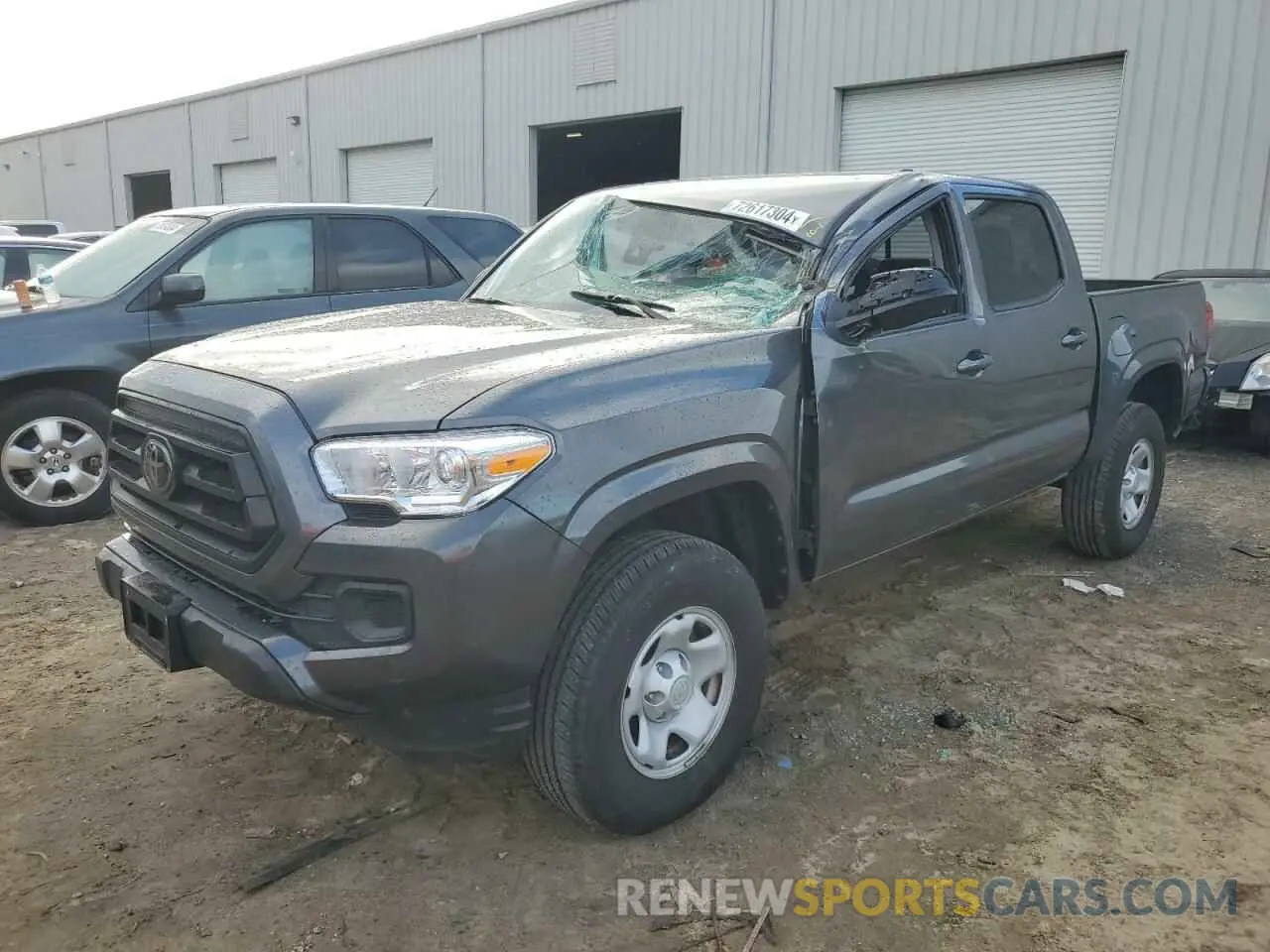 1 Photograph of a damaged car 3TMCZ5AN0MM444668 TOYOTA TACOMA 2021