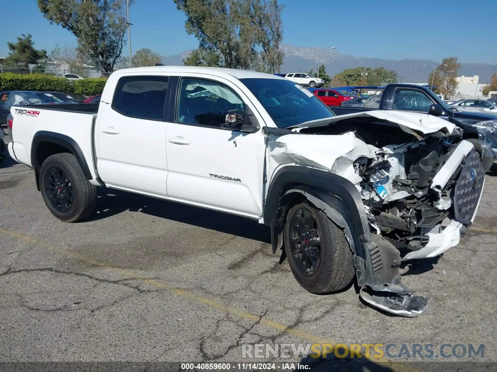 1 Photograph of a damaged car 3TMCZ5AN0MM449854 TOYOTA TACOMA 2021