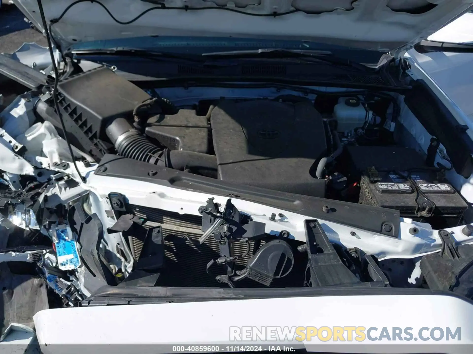 10 Photograph of a damaged car 3TMCZ5AN0MM449854 TOYOTA TACOMA 2021