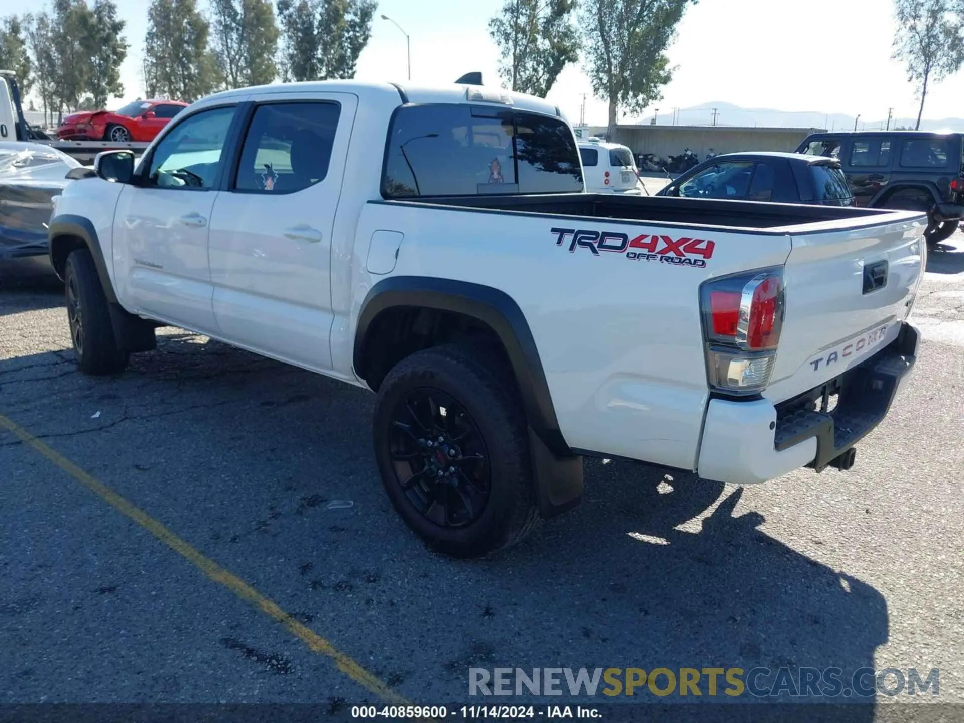 3 Photograph of a damaged car 3TMCZ5AN0MM449854 TOYOTA TACOMA 2021