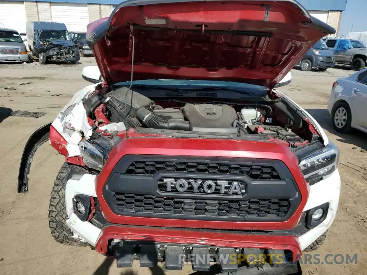 11 Photograph of a damaged car 3TMCZ5AN0MM449983 TOYOTA TACOMA 2021