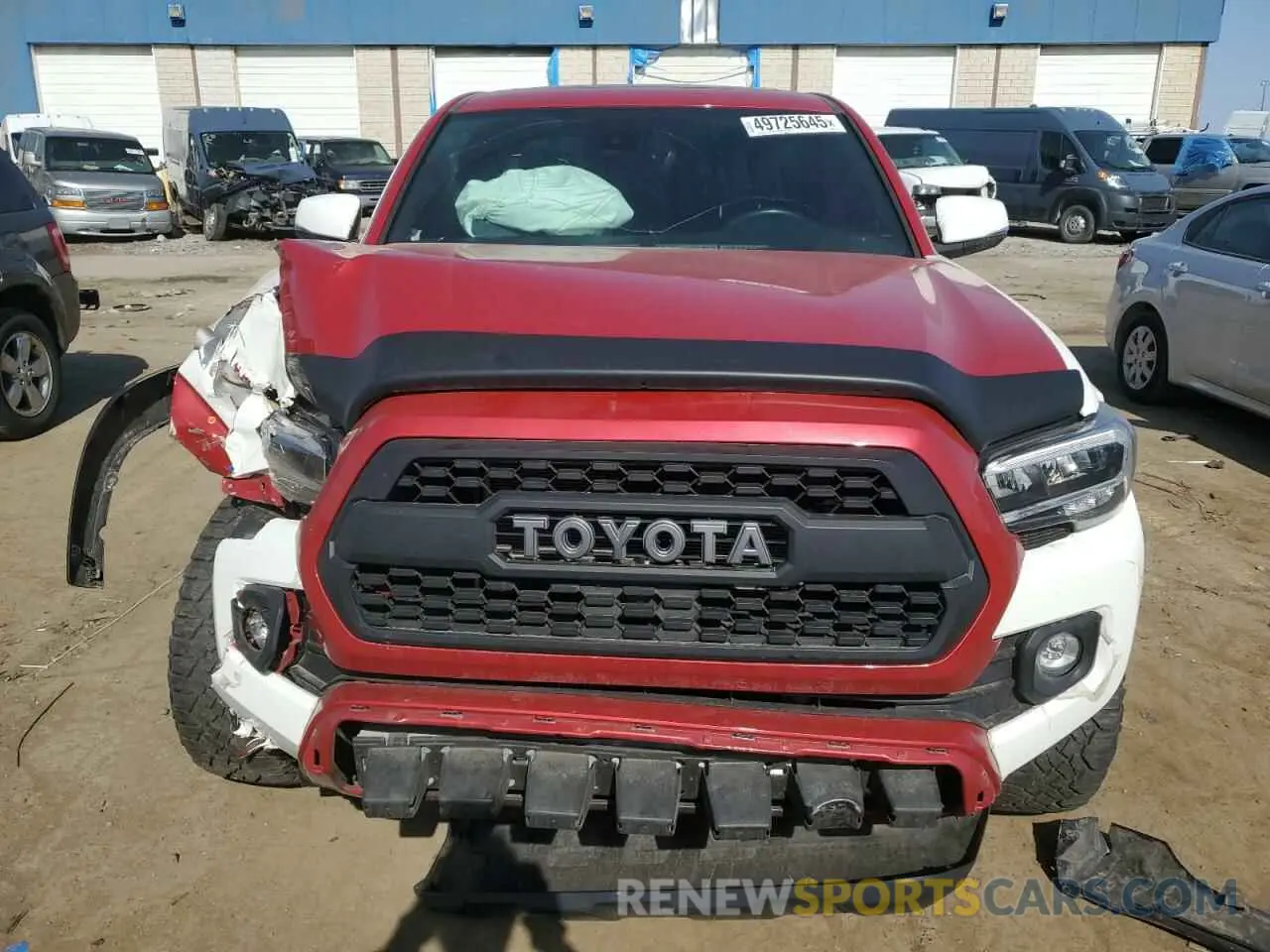 5 Photograph of a damaged car 3TMCZ5AN0MM449983 TOYOTA TACOMA 2021