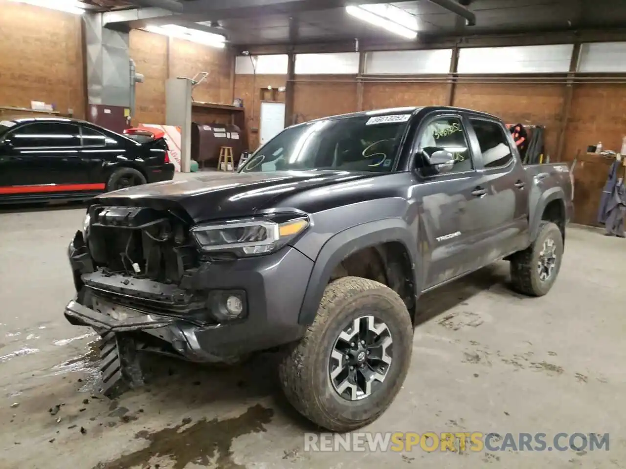 2 Photograph of a damaged car 3TMCZ5AN0MM451698 TOYOTA TACOMA 2021