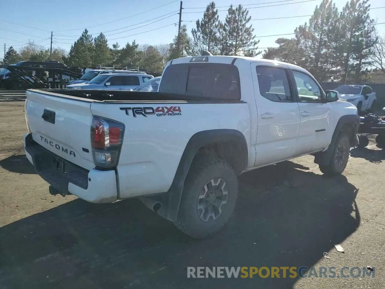 3 Photograph of a damaged car 3TMCZ5AN0MM453046 TOYOTA TACOMA 2021