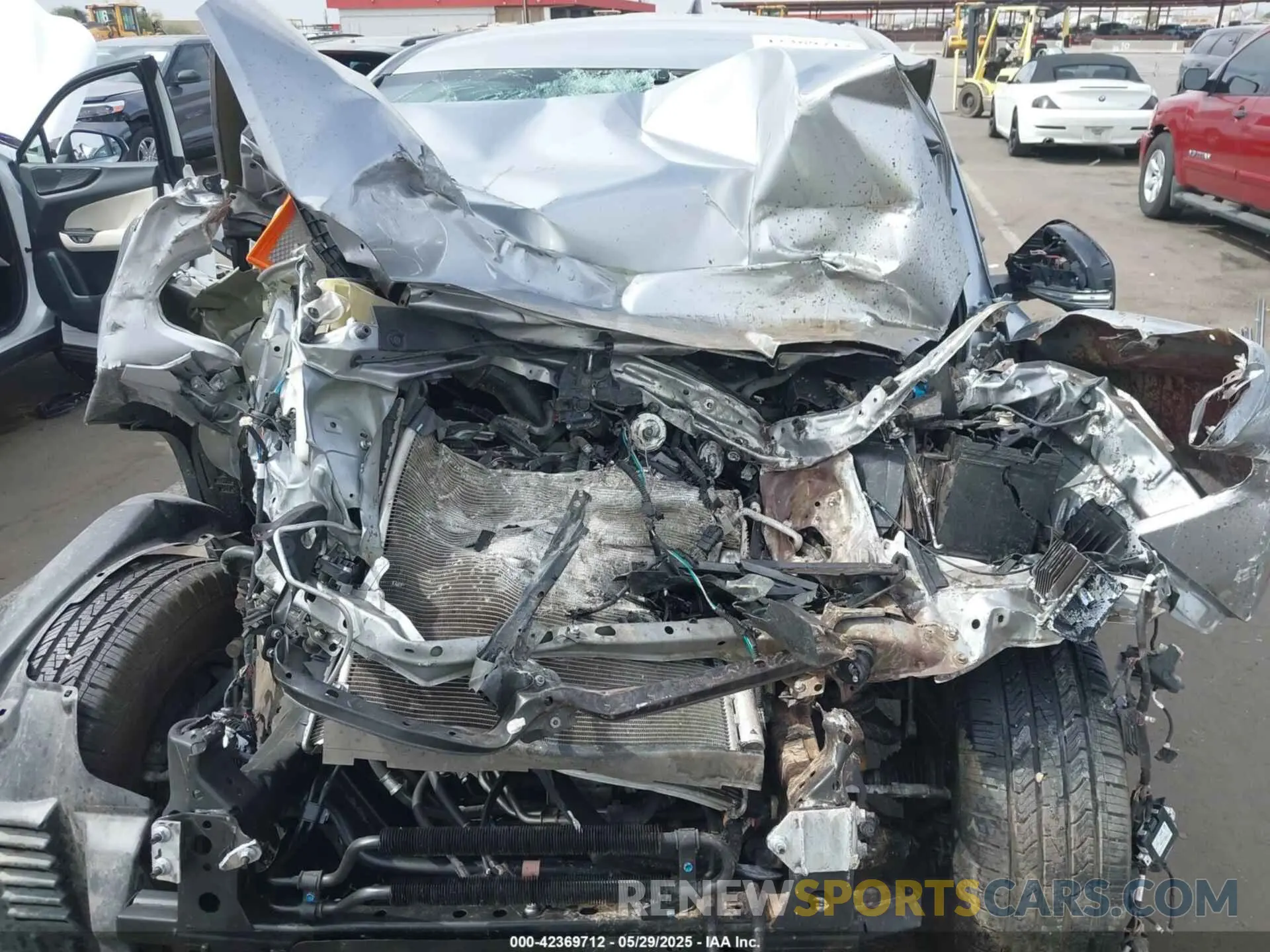 10 Photograph of a damaged car 3TMCZ5AN1MM376395 TOYOTA TACOMA 2021