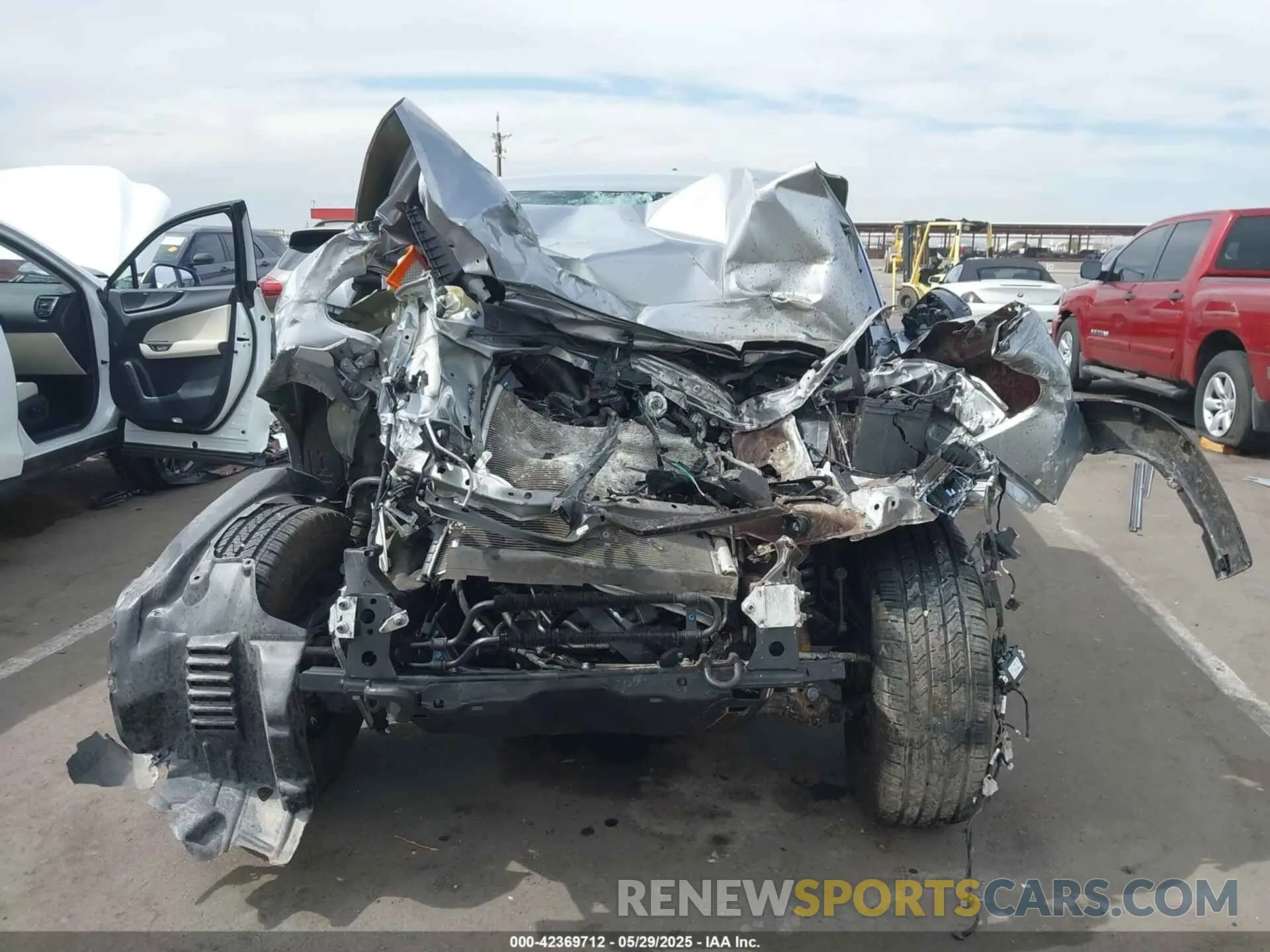 6 Photograph of a damaged car 3TMCZ5AN1MM376395 TOYOTA TACOMA 2021