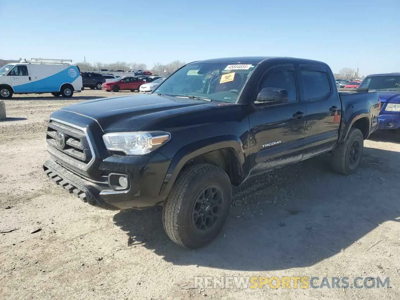 1 Photograph of a damaged car 3TMCZ5AN1MM377594 TOYOTA TACOMA 2021