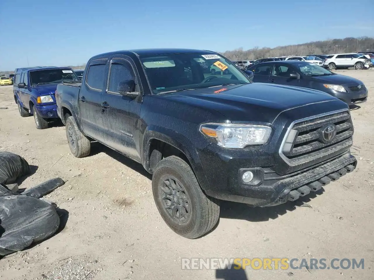 4 Photograph of a damaged car 3TMCZ5AN1MM377594 TOYOTA TACOMA 2021