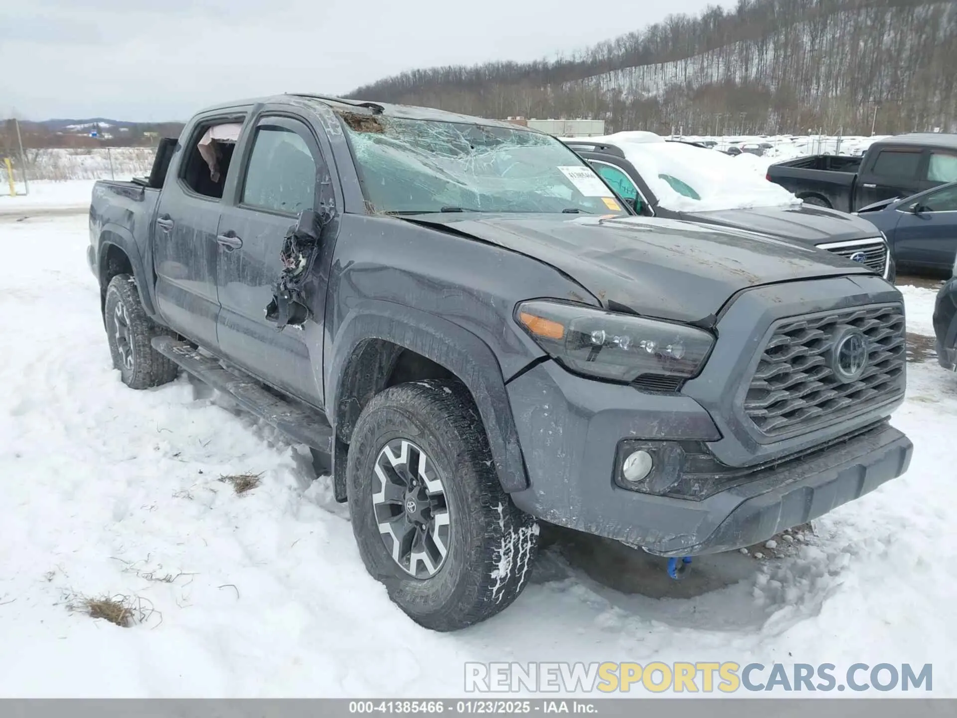 1 Photograph of a damaged car 3TMCZ5AN1MM379734 TOYOTA TACOMA 2021