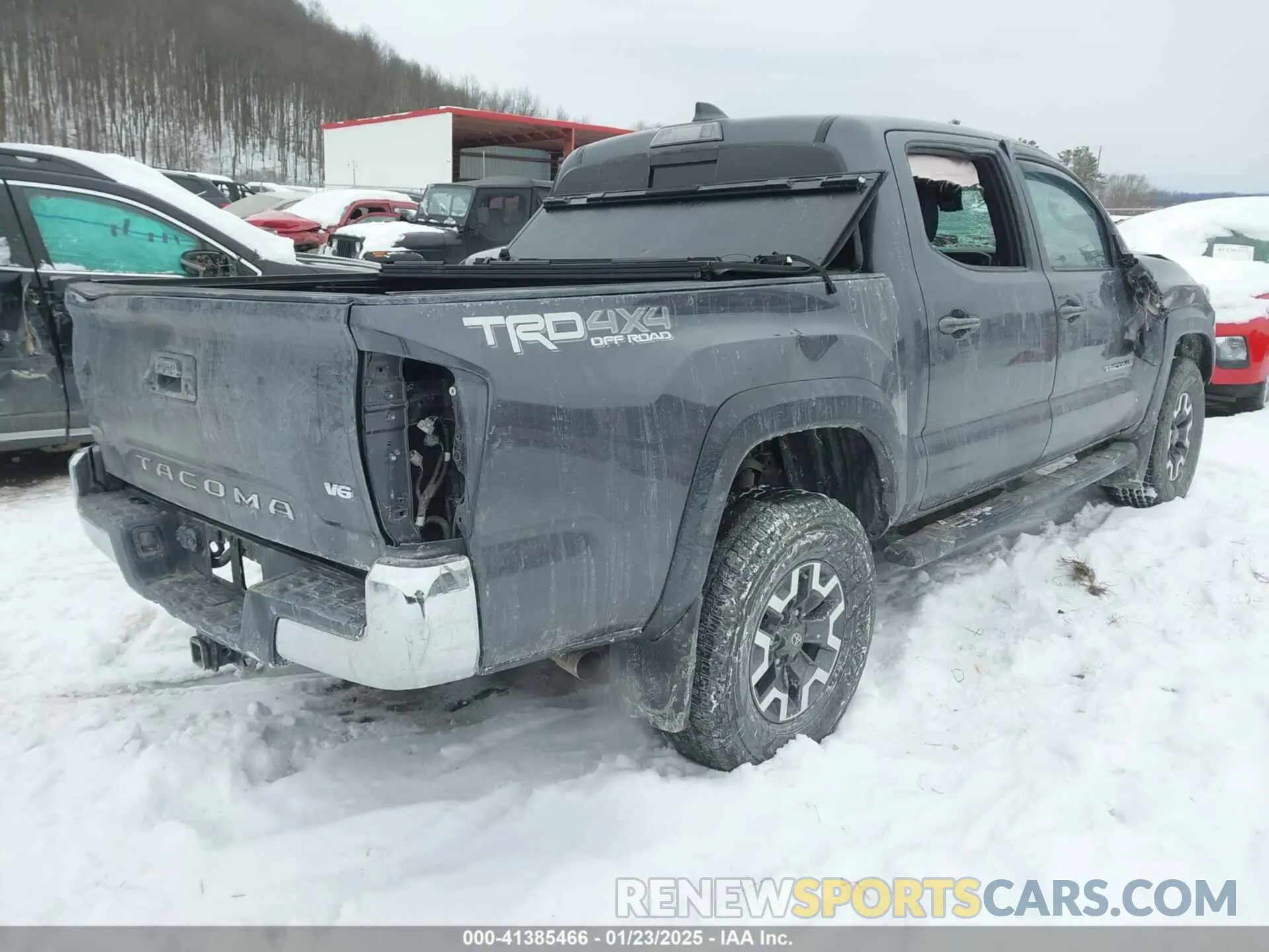 4 Photograph of a damaged car 3TMCZ5AN1MM379734 TOYOTA TACOMA 2021