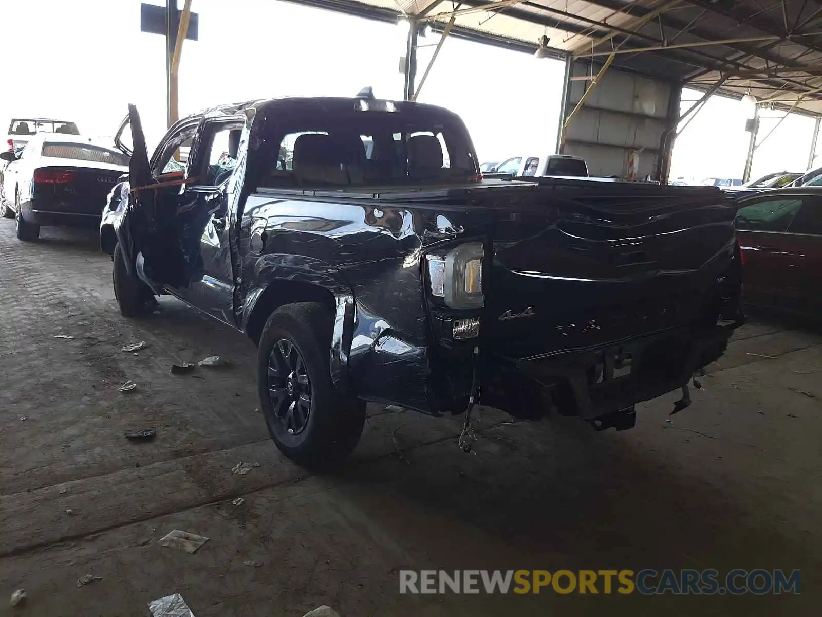 3 Photograph of a damaged car 3TMCZ5AN1MM384562 TOYOTA TACOMA 2021