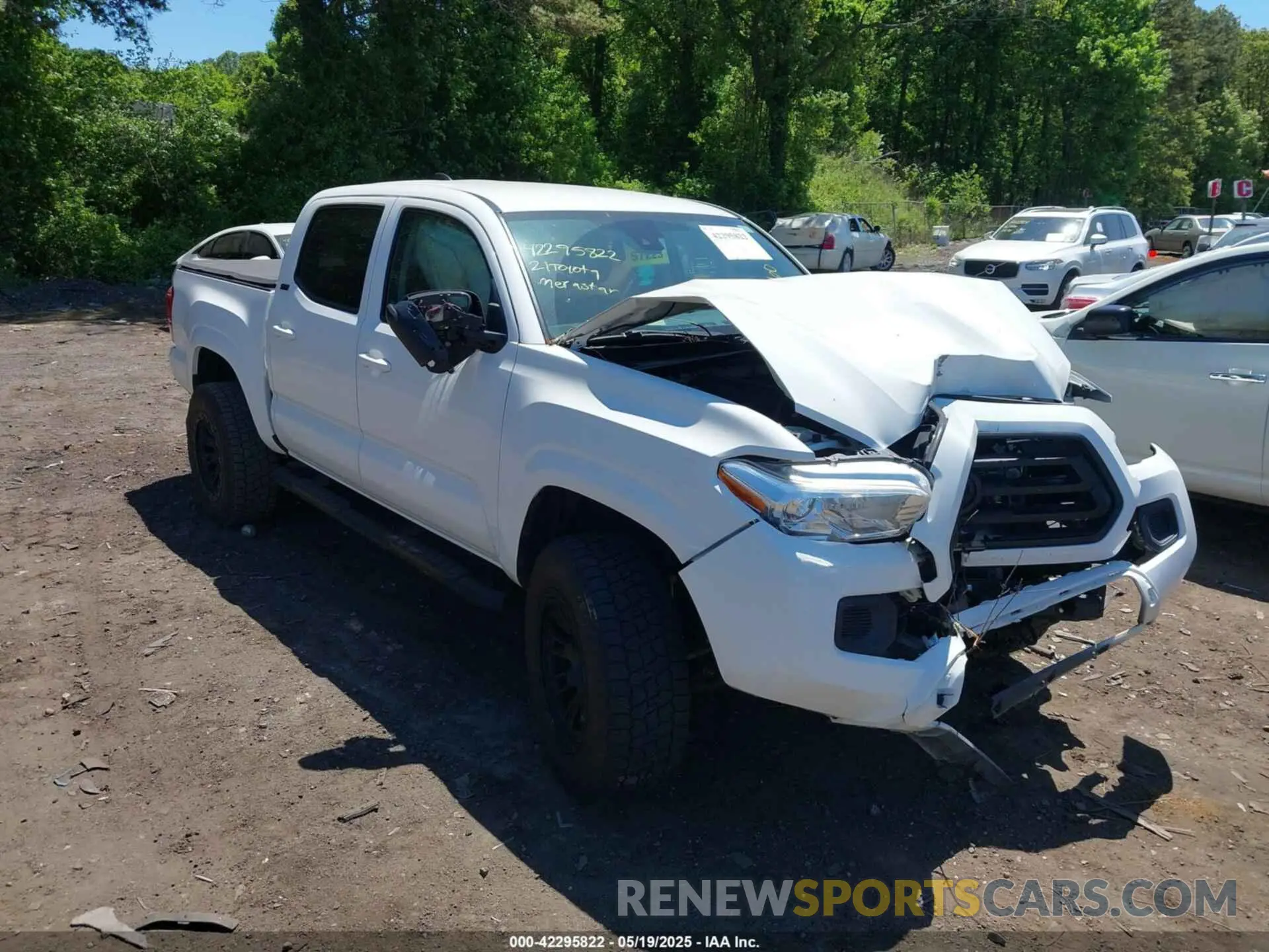 1 Photograph of a damaged car 3TMCZ5AN1MM388756 TOYOTA TACOMA 2021