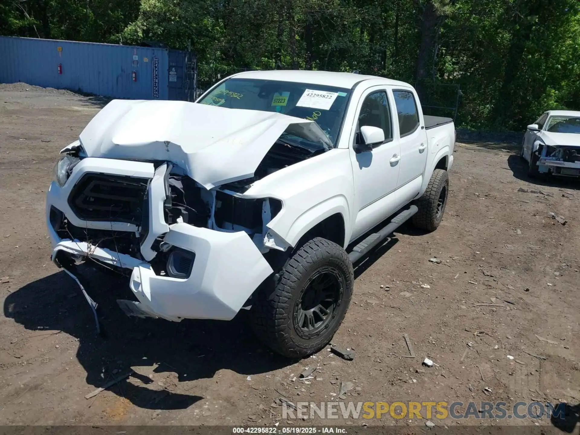 2 Photograph of a damaged car 3TMCZ5AN1MM388756 TOYOTA TACOMA 2021