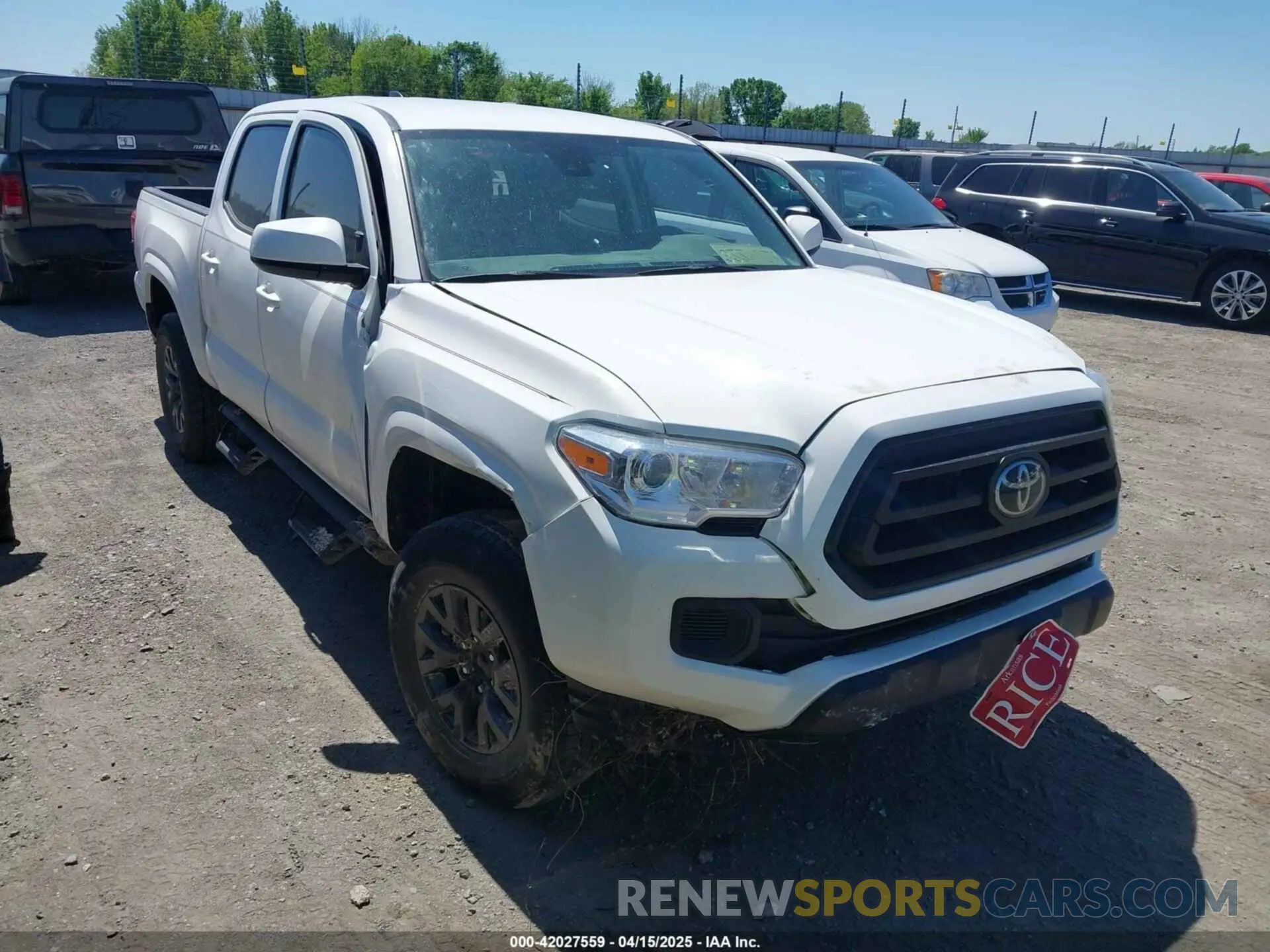1 Photograph of a damaged car 3TMCZ5AN1MM406639 TOYOTA TACOMA 2021