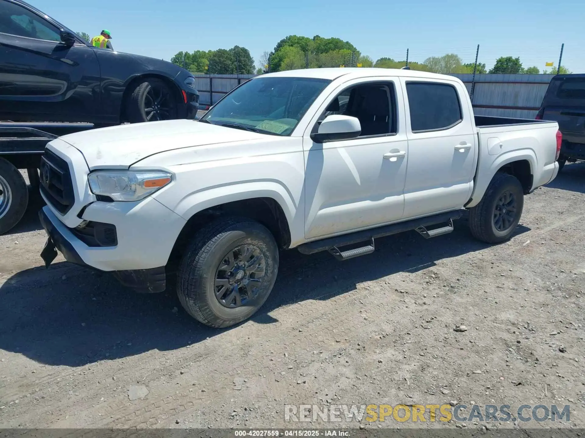 2 Photograph of a damaged car 3TMCZ5AN1MM406639 TOYOTA TACOMA 2021
