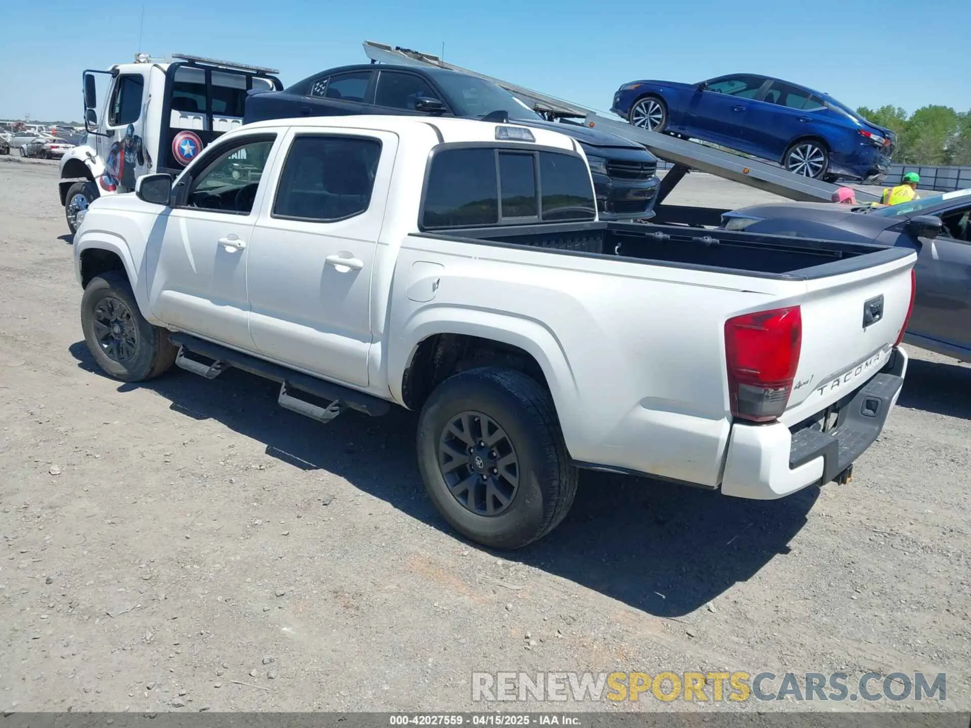 3 Photograph of a damaged car 3TMCZ5AN1MM406639 TOYOTA TACOMA 2021