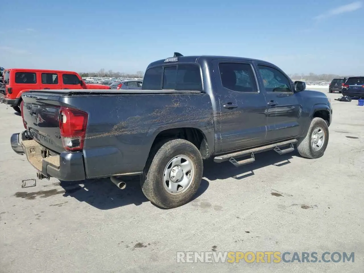 3 Photograph of a damaged car 3TMCZ5AN1MM410707 TOYOTA TACOMA 2021