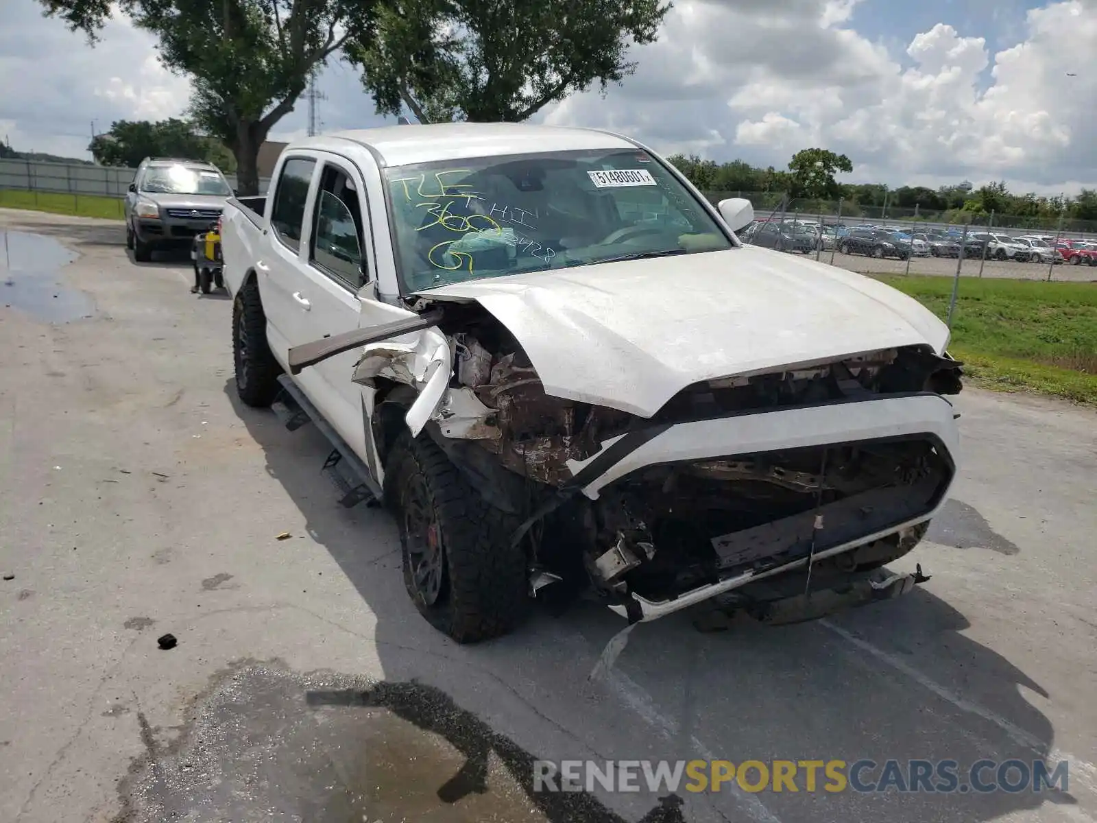 1 Photograph of a damaged car 3TMCZ5AN1MM413073 TOYOTA TACOMA 2021