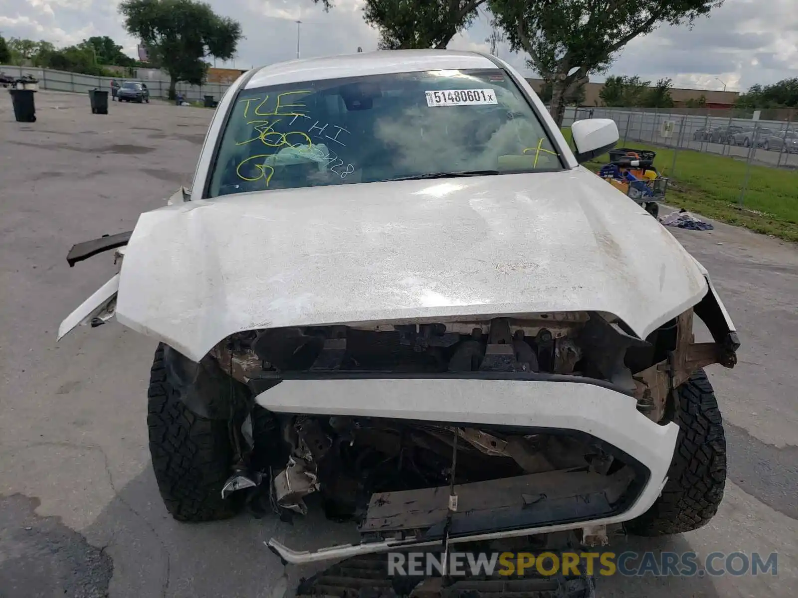 7 Photograph of a damaged car 3TMCZ5AN1MM413073 TOYOTA TACOMA 2021