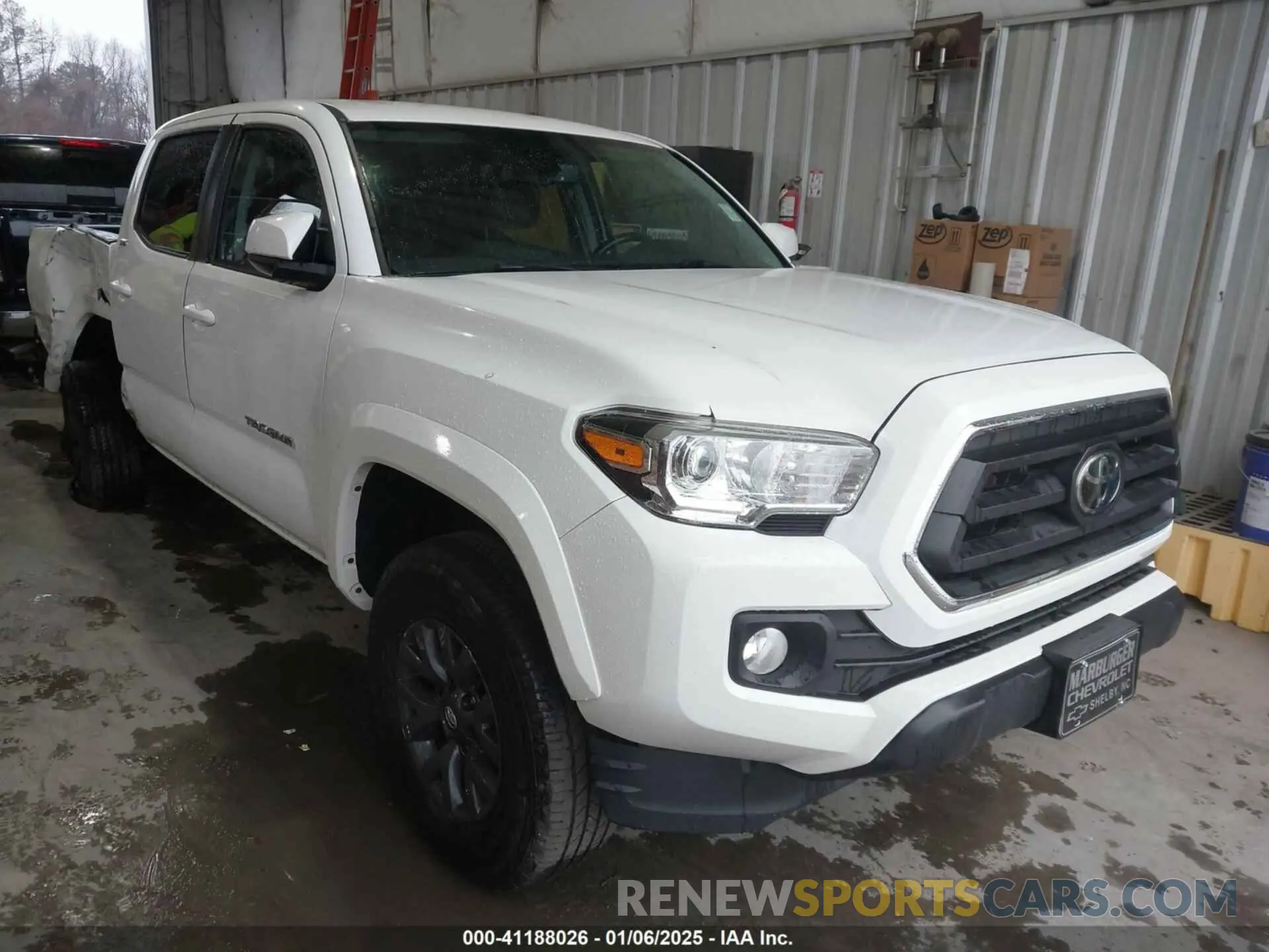 1 Photograph of a damaged car 3TMCZ5AN1MM413770 TOYOTA TACOMA 2021