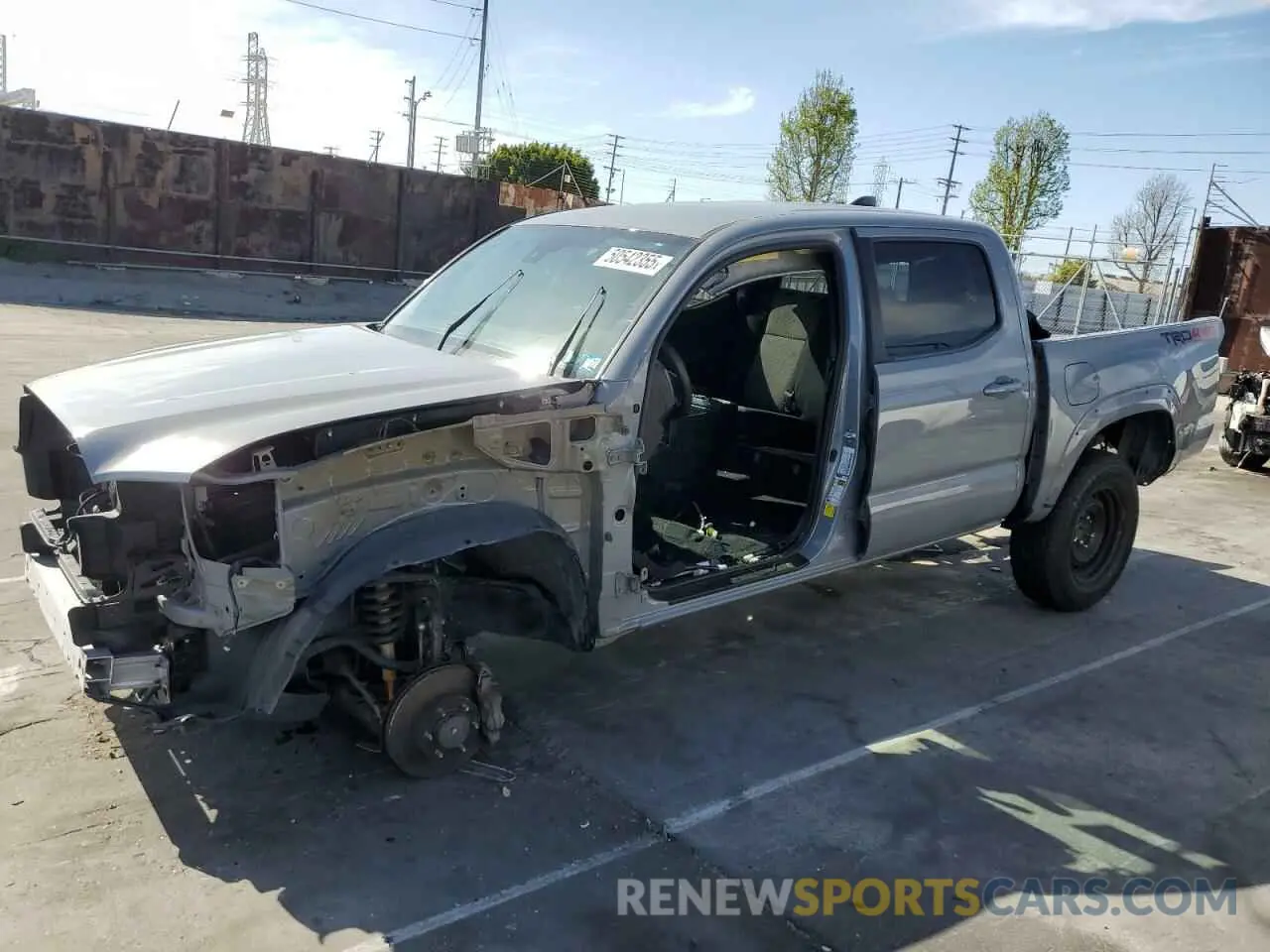 1 Photograph of a damaged car 3TMCZ5AN1MM418872 TOYOTA TACOMA 2021