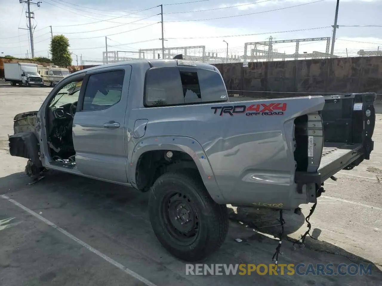 2 Photograph of a damaged car 3TMCZ5AN1MM418872 TOYOTA TACOMA 2021