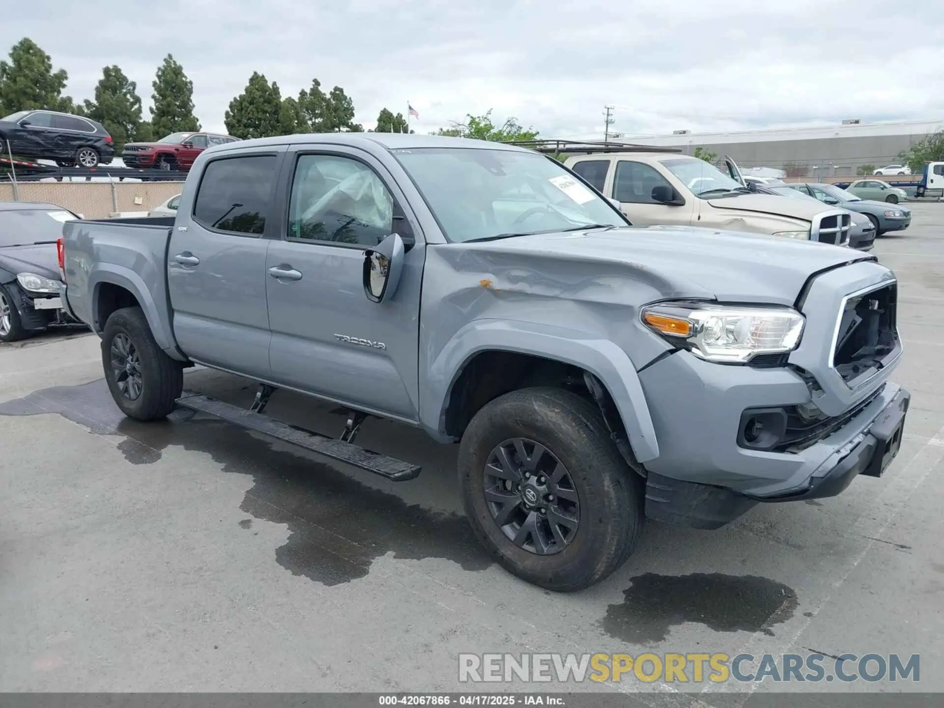 1 Photograph of a damaged car 3TMCZ5AN1MM422937 TOYOTA TACOMA 2021