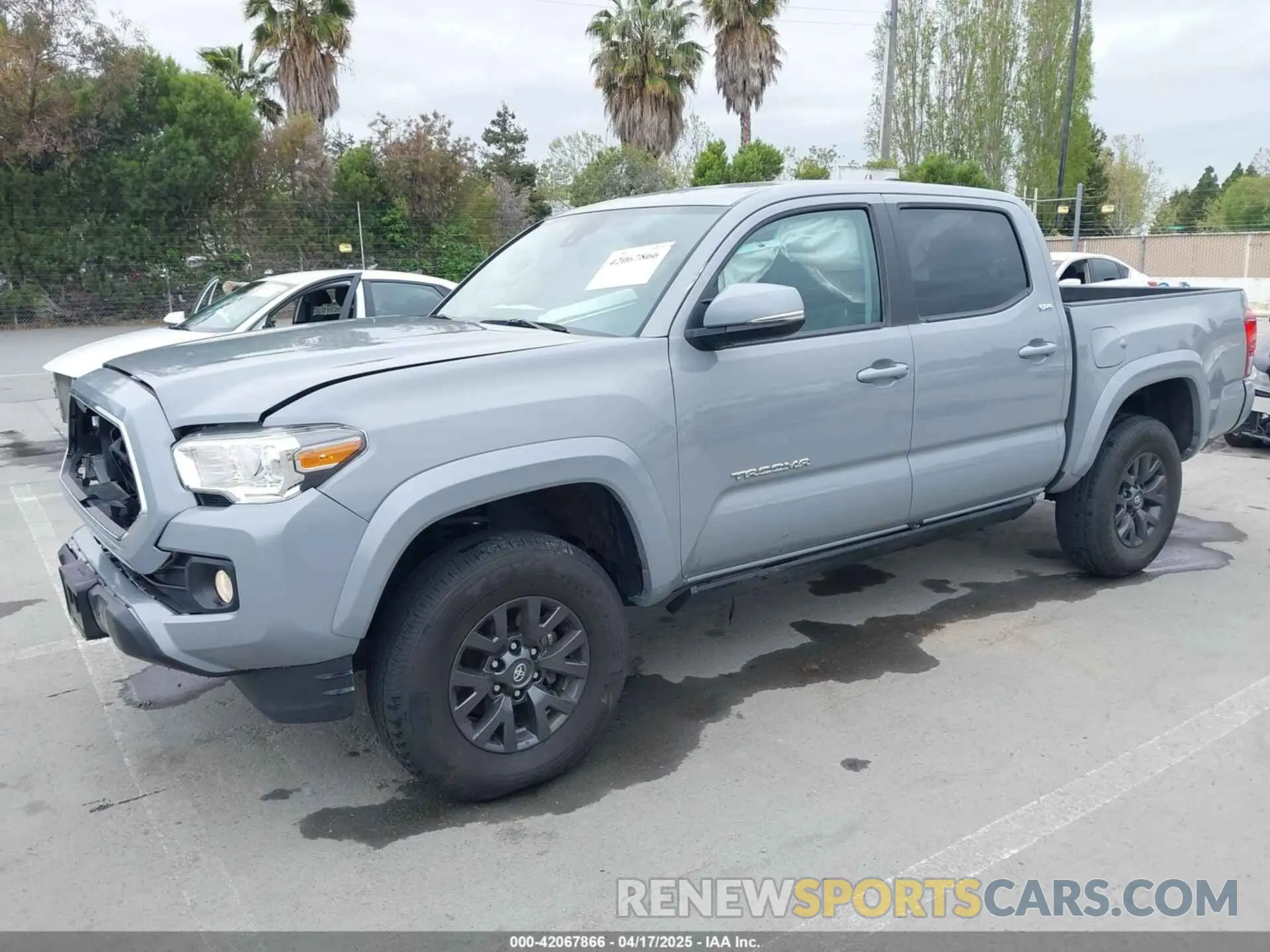 2 Photograph of a damaged car 3TMCZ5AN1MM422937 TOYOTA TACOMA 2021