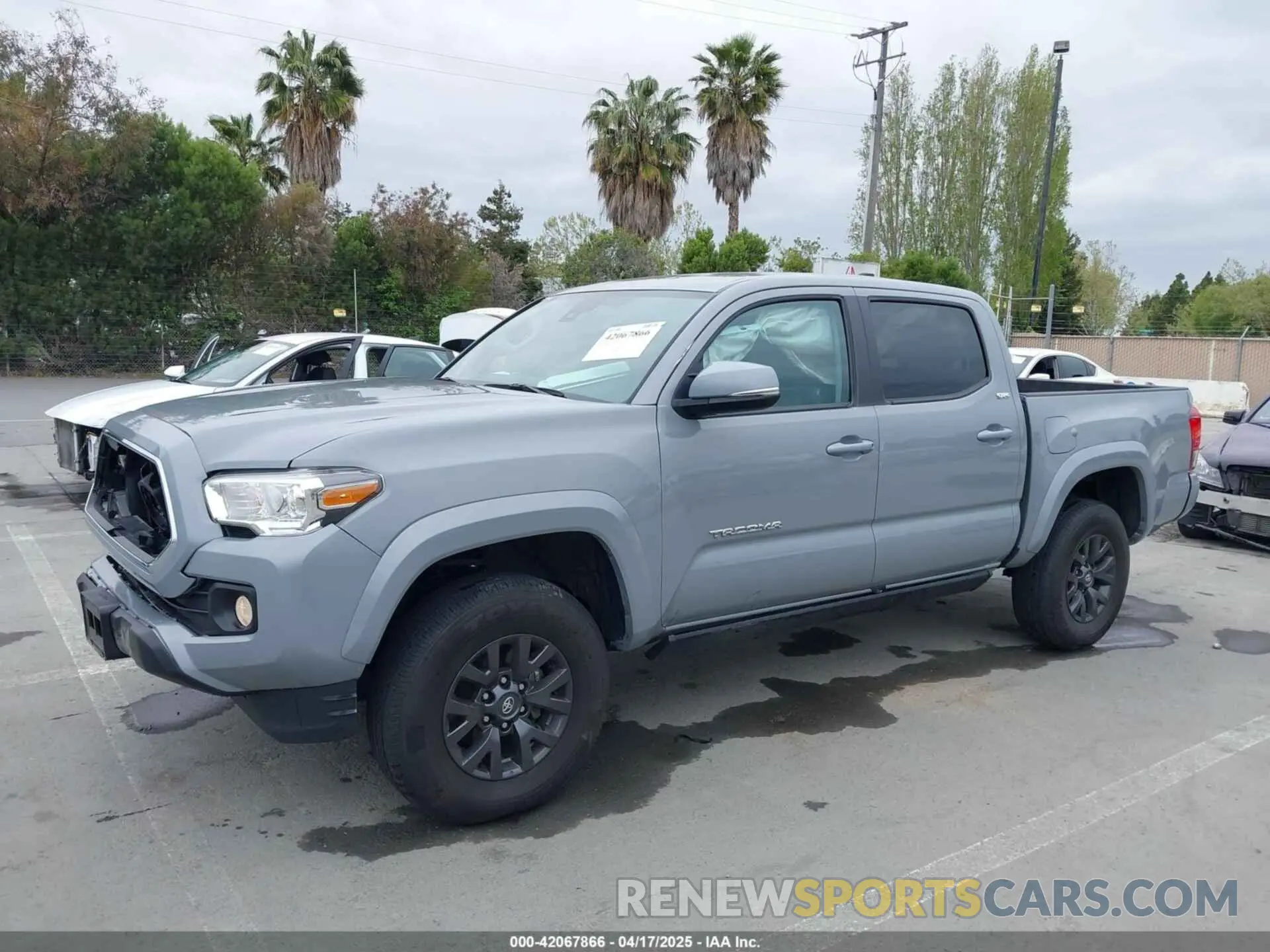 6 Photograph of a damaged car 3TMCZ5AN1MM422937 TOYOTA TACOMA 2021