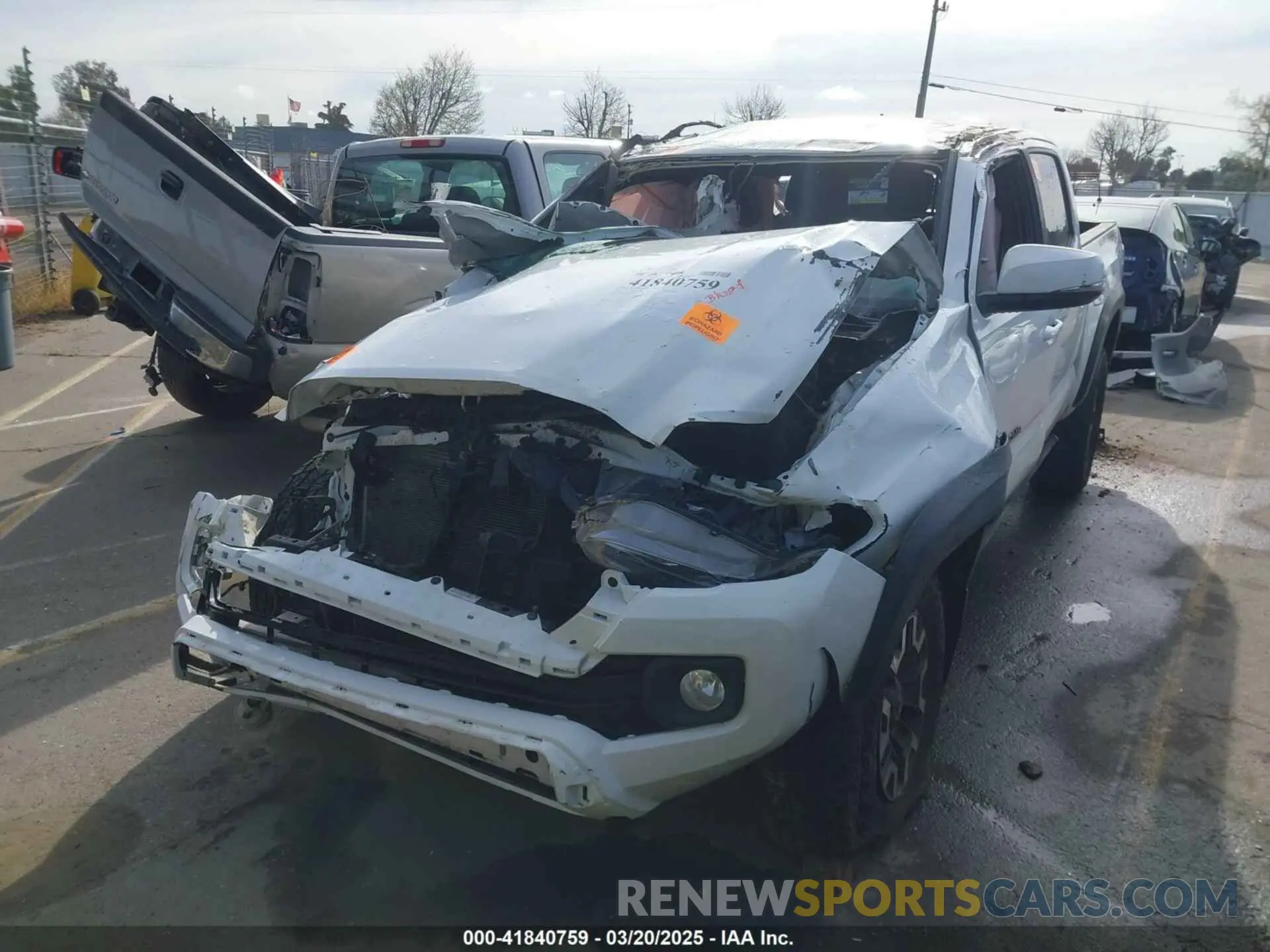 2 Photograph of a damaged car 3TMCZ5AN1MM429354 TOYOTA TACOMA 2021