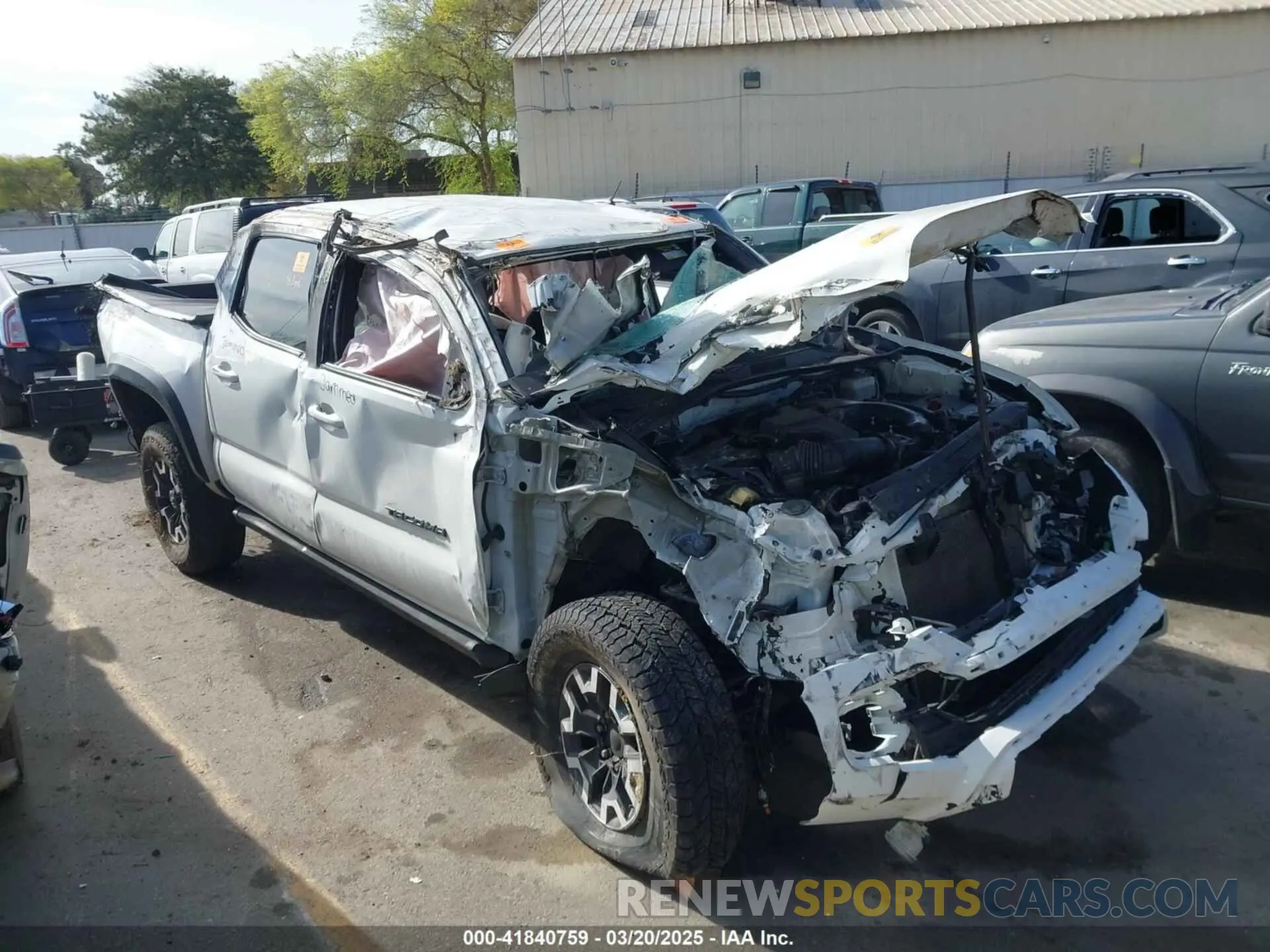 6 Photograph of a damaged car 3TMCZ5AN1MM429354 TOYOTA TACOMA 2021
