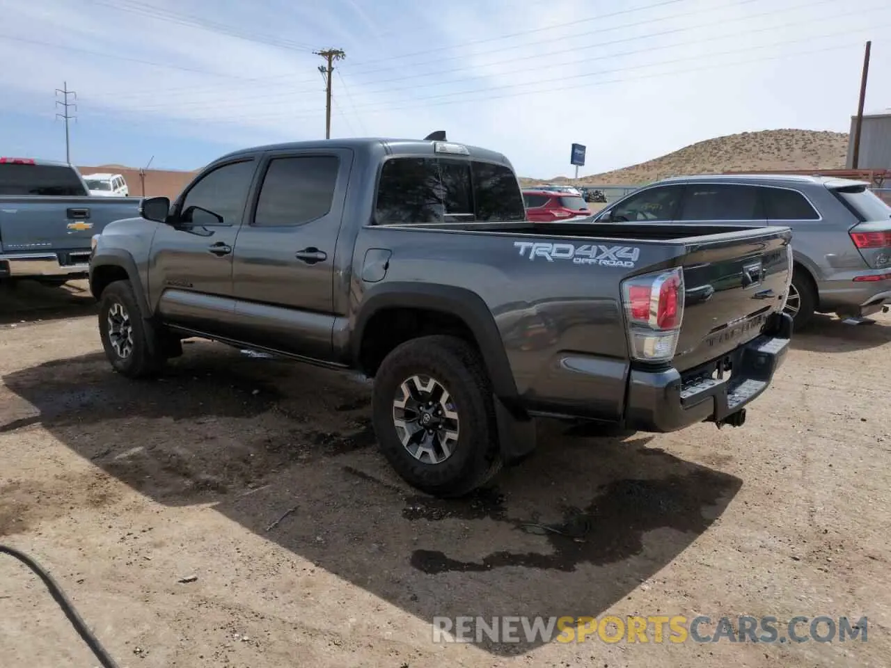 2 Photograph of a damaged car 3TMCZ5AN1MM432416 TOYOTA TACOMA 2021
