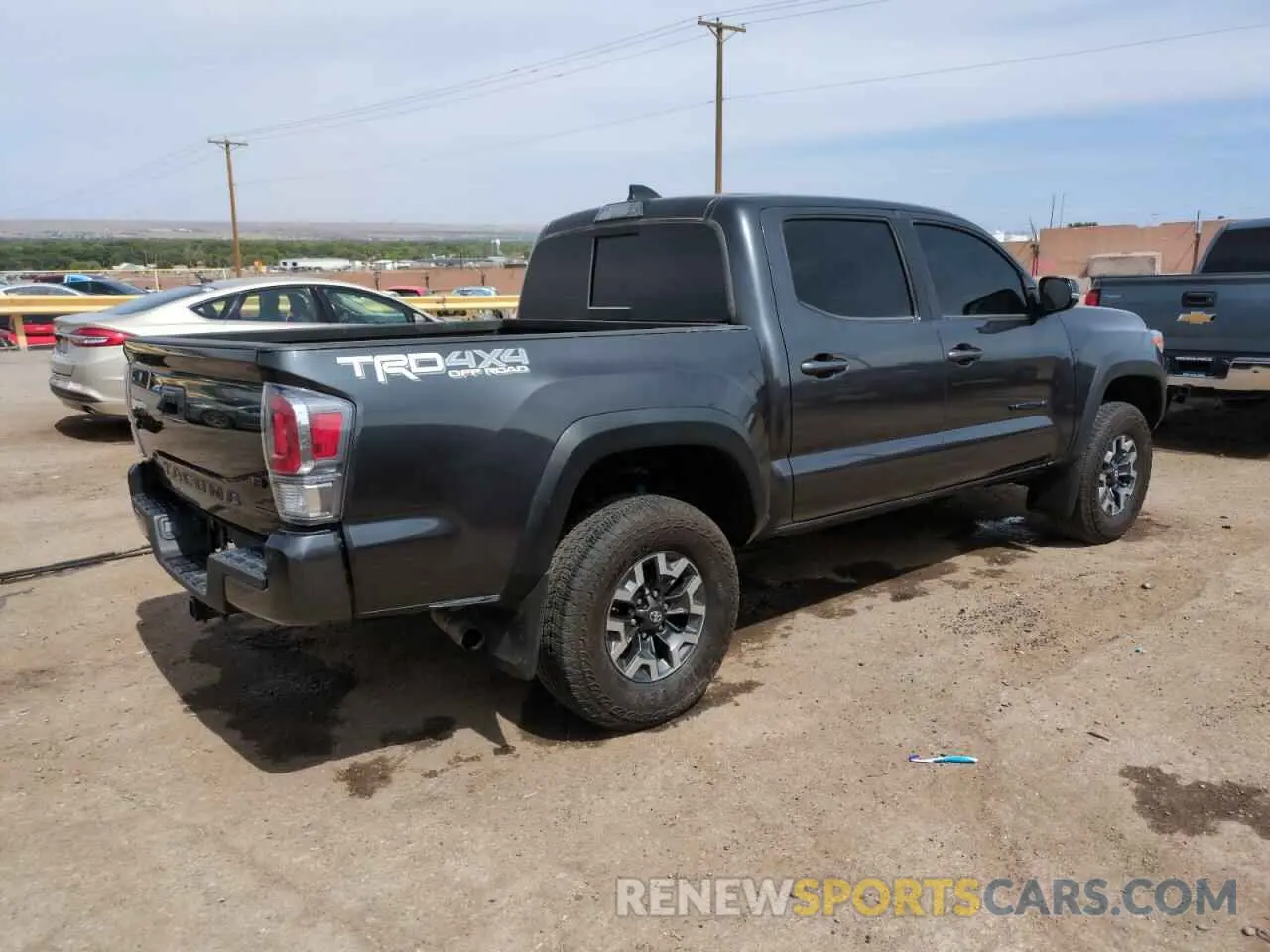 3 Photograph of a damaged car 3TMCZ5AN1MM432416 TOYOTA TACOMA 2021