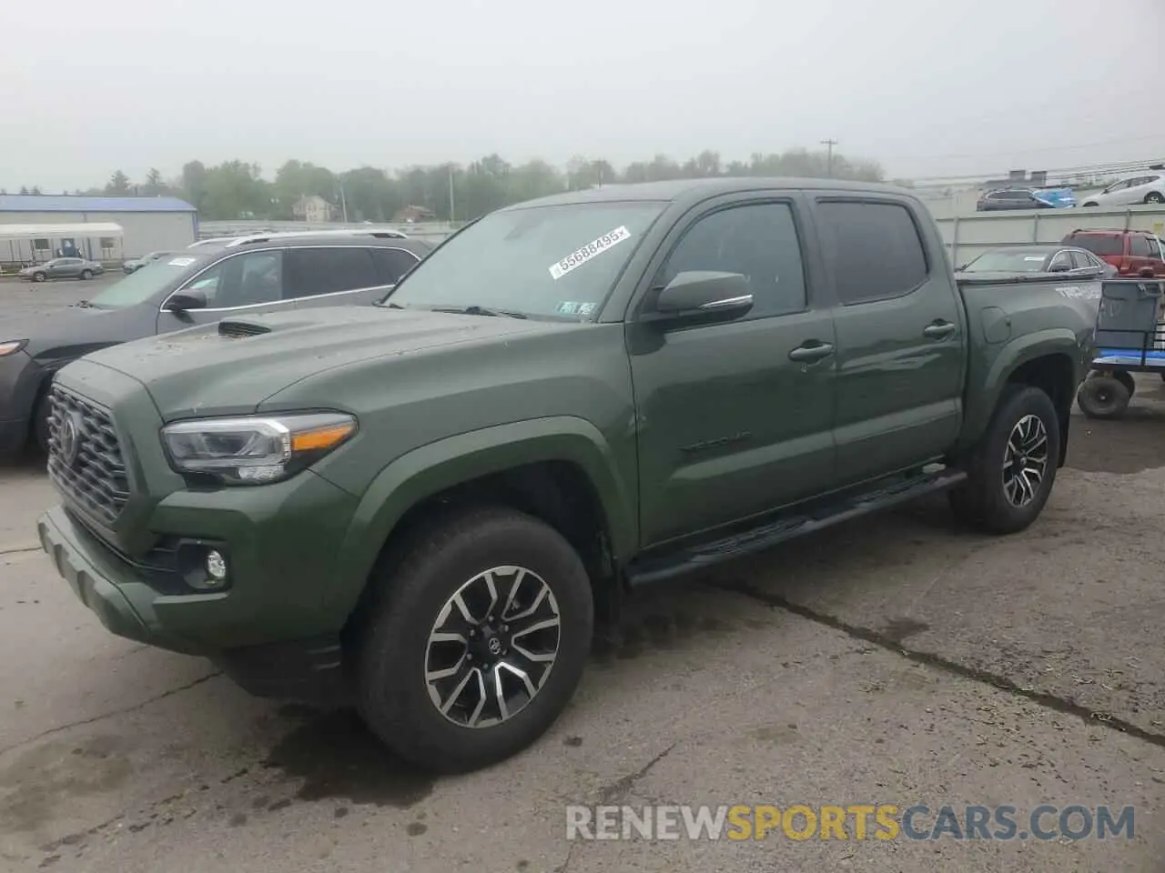 1 Photograph of a damaged car 3TMCZ5AN1MM438622 TOYOTA TACOMA 2021