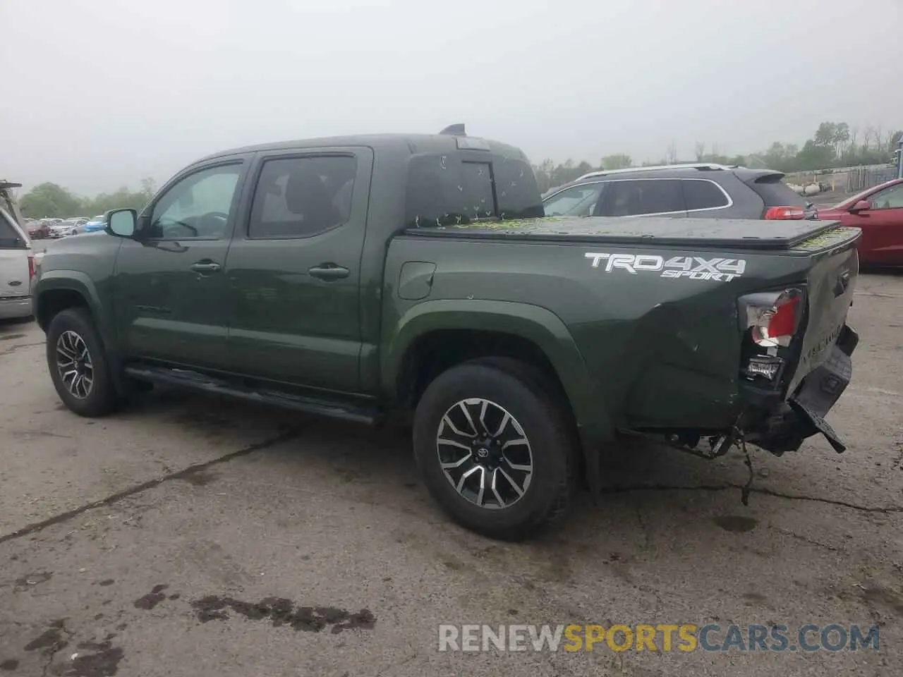 2 Photograph of a damaged car 3TMCZ5AN1MM438622 TOYOTA TACOMA 2021