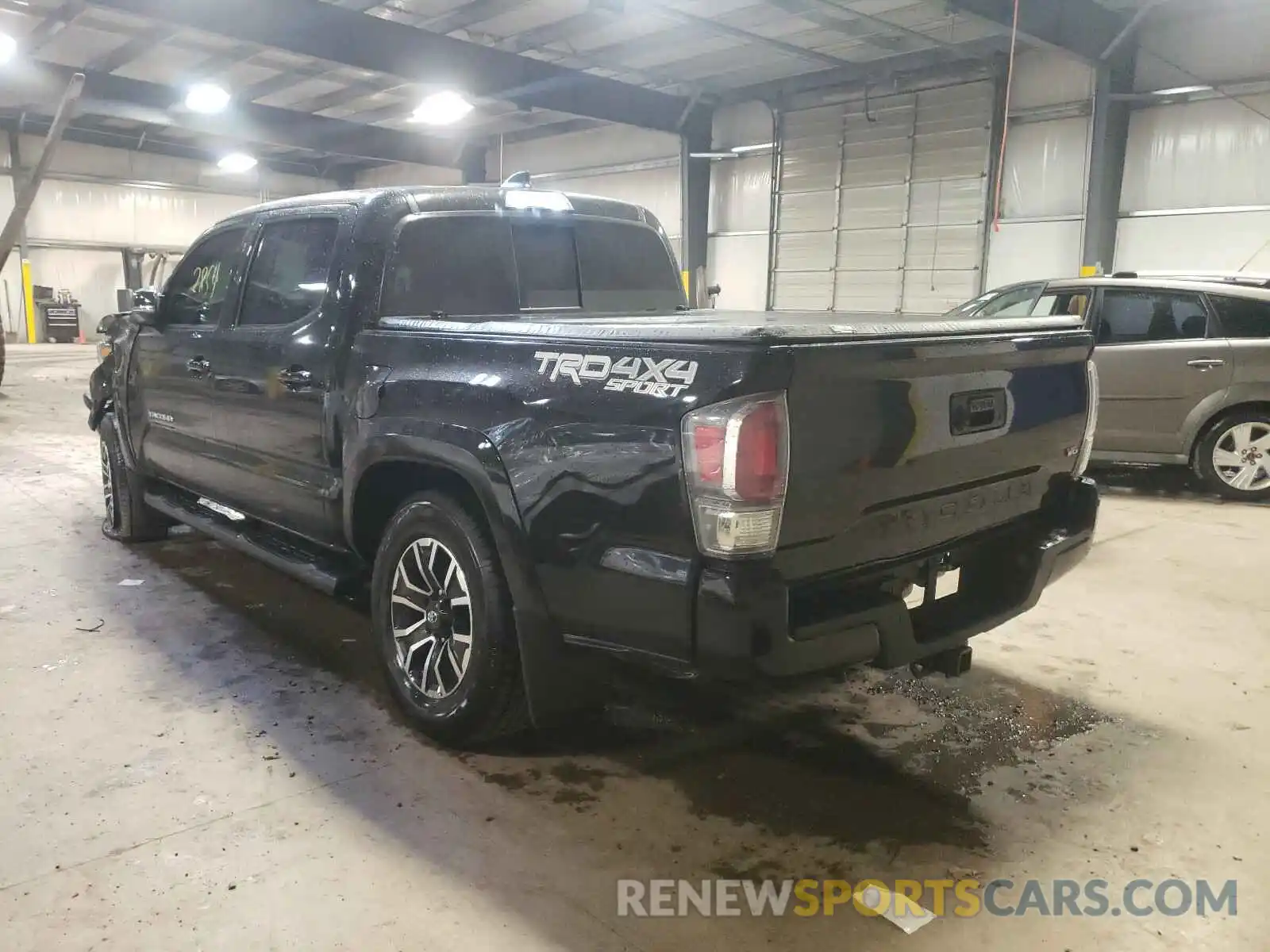 3 Photograph of a damaged car 3TMCZ5AN2MM373957 TOYOTA TACOMA 2021