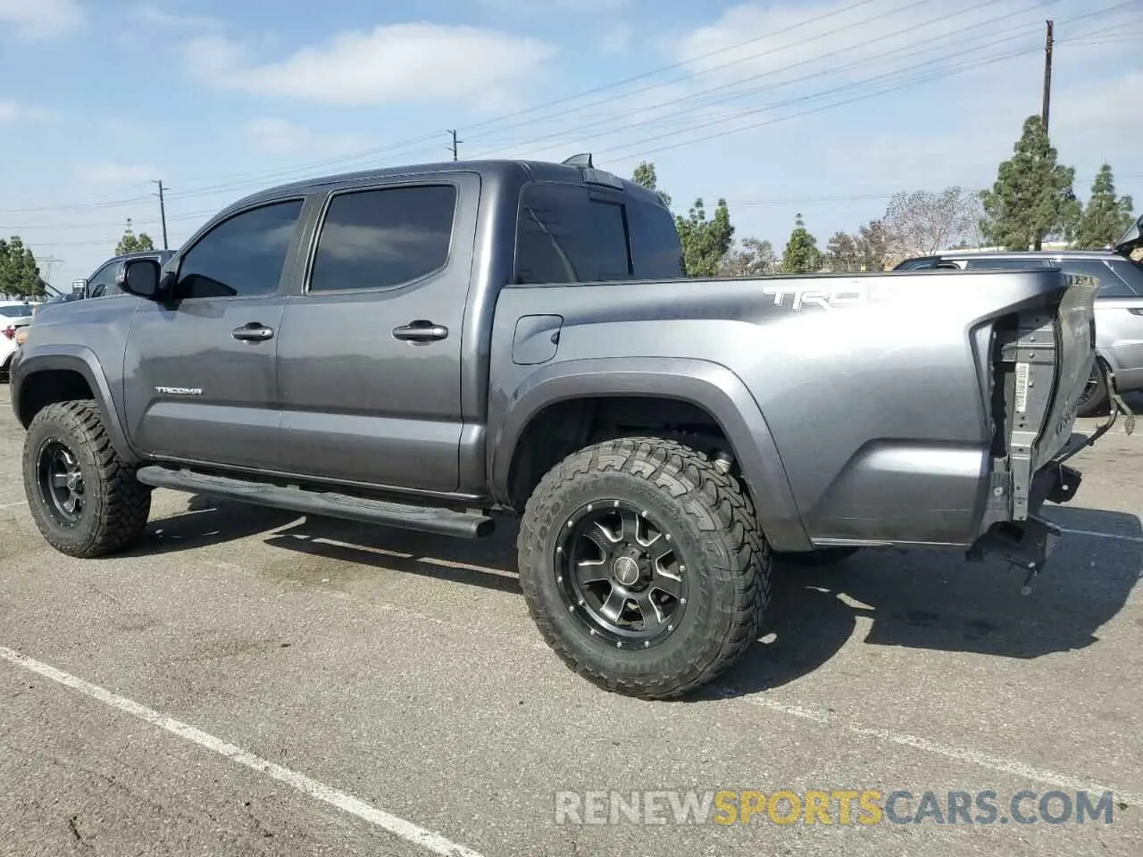 2 Photograph of a damaged car 3TMCZ5AN2MM378477 TOYOTA TACOMA 2021
