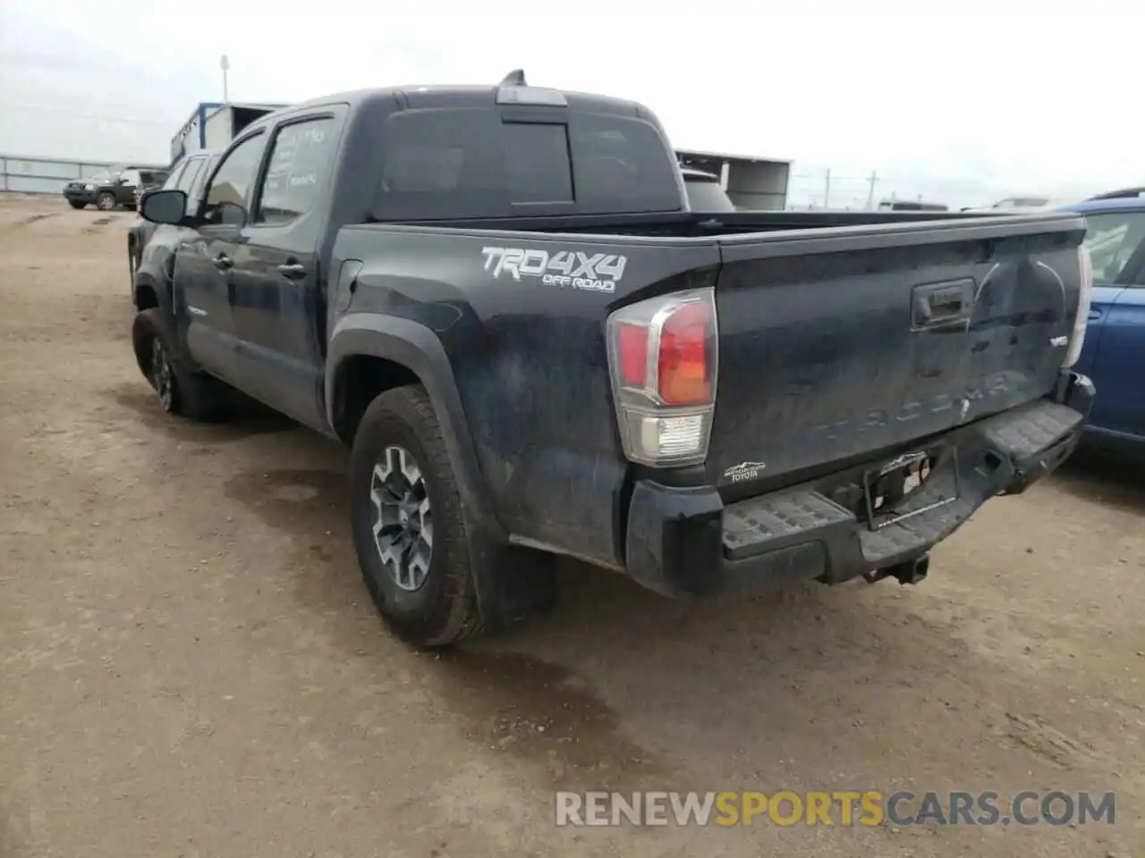 3 Photograph of a damaged car 3TMCZ5AN2MM398695 TOYOTA TACOMA 2021