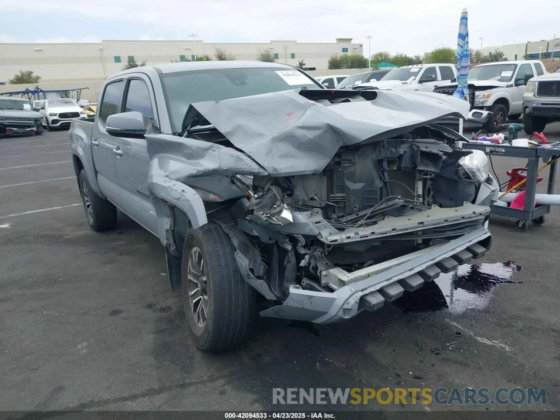 14 Photograph of a damaged car 3TMCZ5AN2MM405869 TOYOTA TACOMA 2021