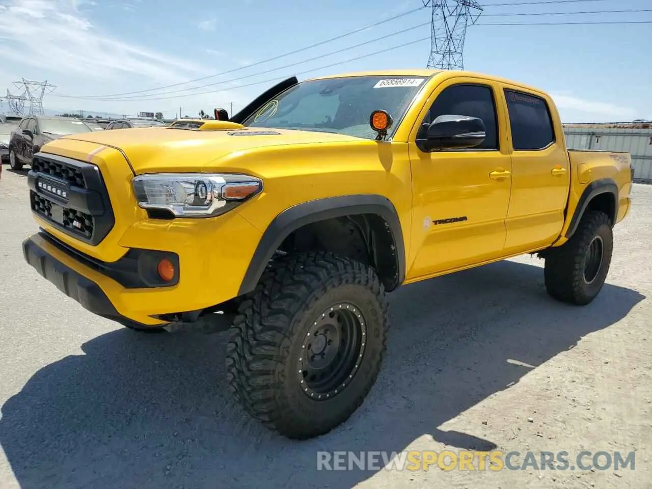1 Photograph of a damaged car 3TMCZ5AN2MM413728 TOYOTA TACOMA 2021