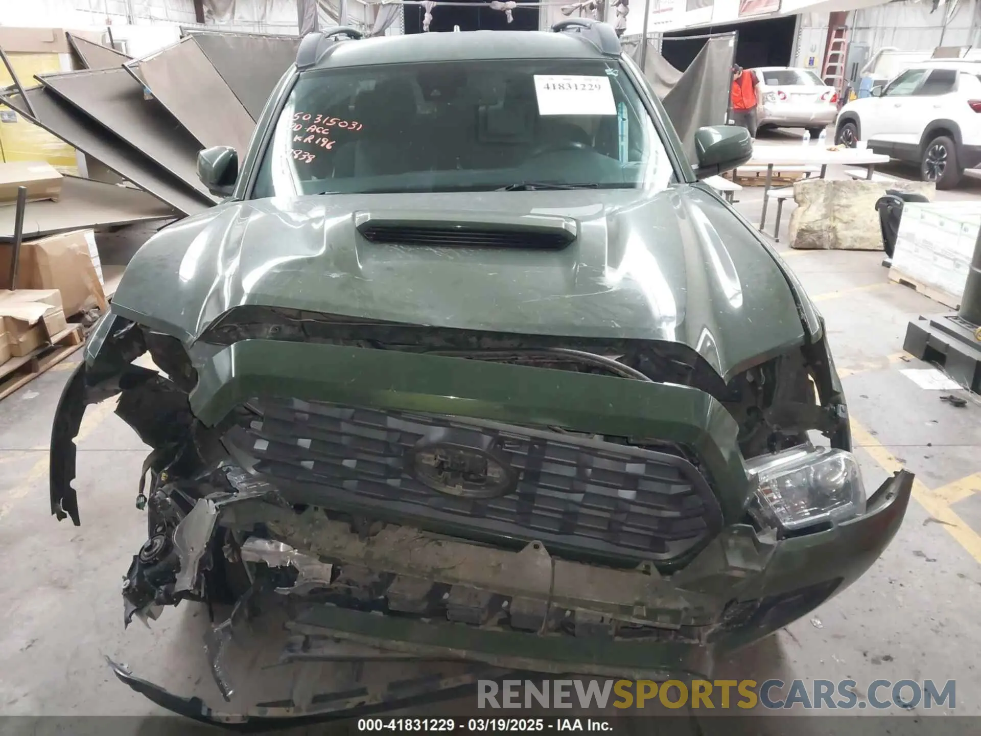 11 Photograph of a damaged car 3TMCZ5AN2MM427838 TOYOTA TACOMA 2021