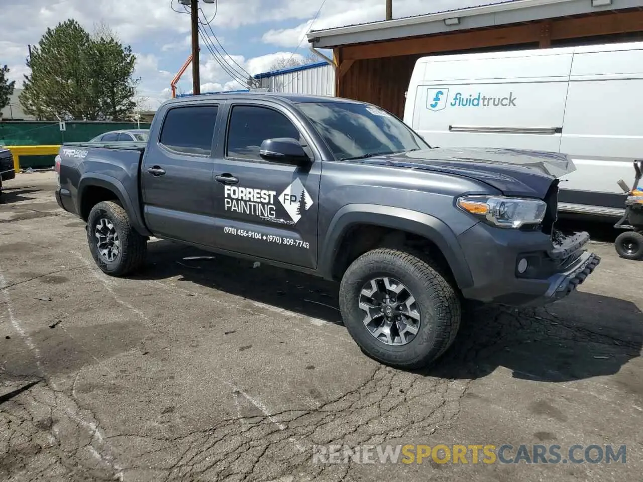 4 Photograph of a damaged car 3TMCZ5AN2MM441271 TOYOTA TACOMA 2021