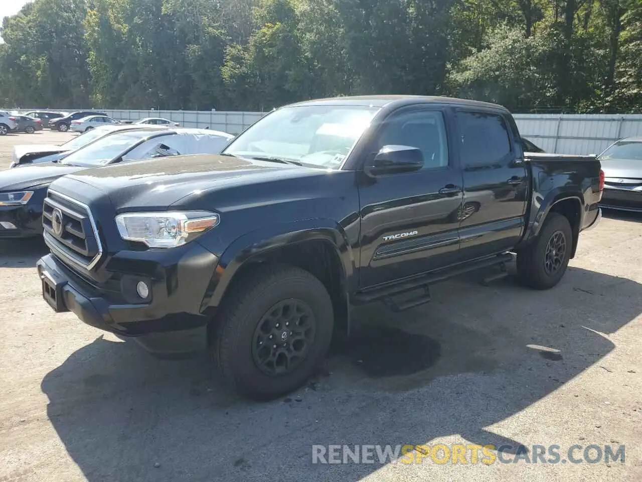 1 Photograph of a damaged car 3TMCZ5AN2MM443411 TOYOTA TACOMA 2021