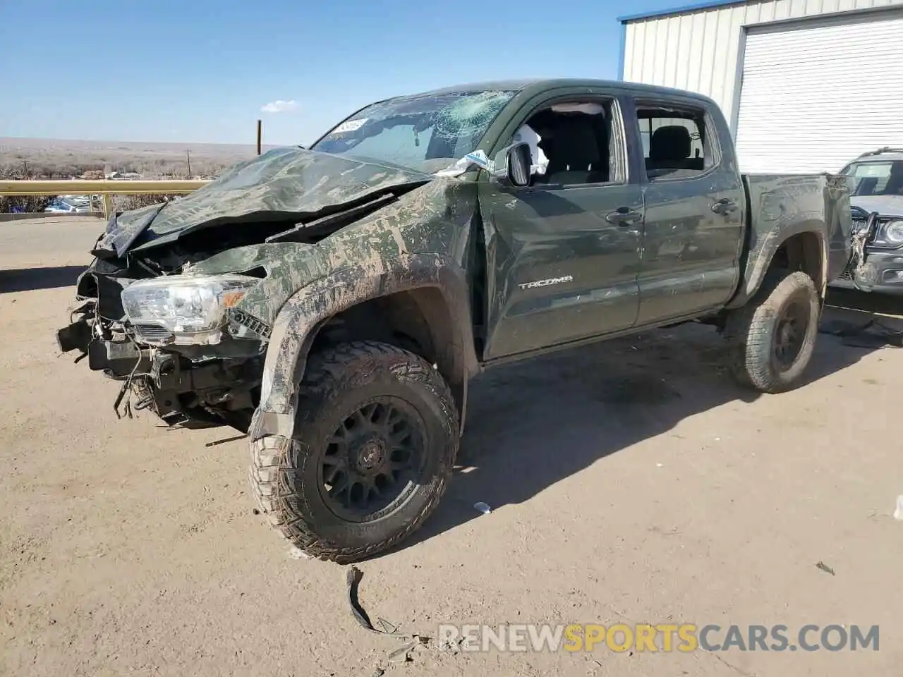 1 Photograph of a damaged car 3TMCZ5AN3MM386734 TOYOTA TACOMA 2021